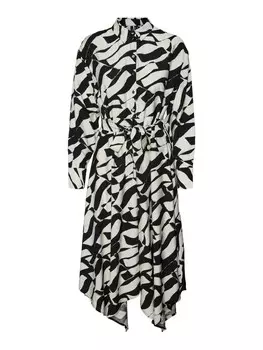 Платье-рубашка VERO MODA VMJoss Aria, черный
