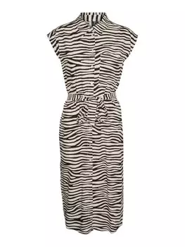 Платье-рубашка VERO MODA VMMYMILO, черный