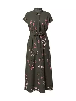 Платье-рубашка VERO MODA VMNEWHALLIE, антрацит