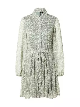 Платье-рубашка VERO MODA VMSMILLA, темно-зеленый