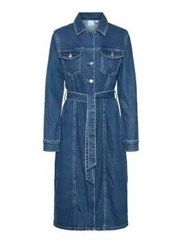 Платье-рубашка VERO MODA VMTelly, синий деним