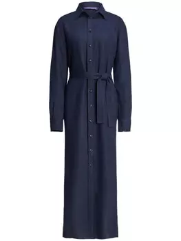Платье-рубашка Vicki от Ralph Lauren Collection, синий