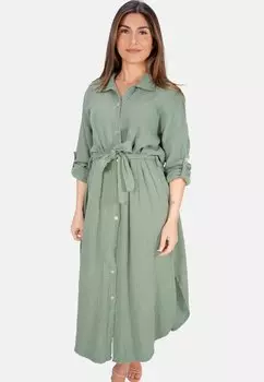 Платье-рубашка VICTORIA Seasons of April, хаки