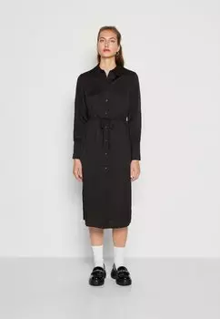 Платье-рубашка VILA, черный