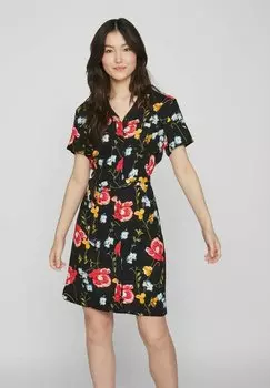 Платье-рубашка VILA, черный