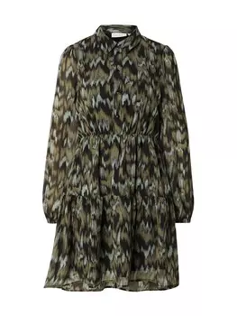 Платье-рубашка Vila MARIA, цвет Olive/Mint