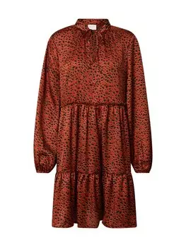Платье-рубашка Vila RAMDI, цвет Rusty Red