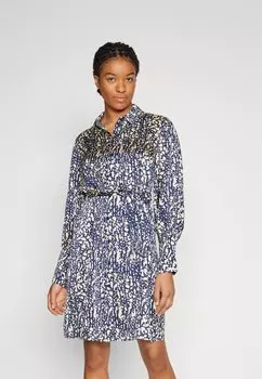 Платье-рубашка VILA VIBITY DRESS, темно-синий