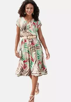 Платье-рубашка Vivance, песочный