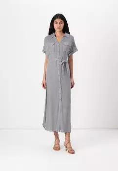 Платье-рубашка VMBUMPY ANKLE SHIRT DRESS Vero Moda, белый