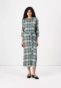Платье-рубашка VMCAMILLO CHECK SHIRT DRESS Vero Moda, мультиколор