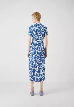 Платье-рубашка Vmeasy Long Shirt Dress Vero Moda, белый