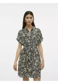 Платье-рубашка VMEASY Vero Moda, антрацит