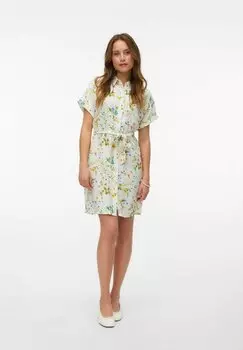 Платье-рубашка VMEASY Vero Moda, белый