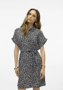 Платье-рубашка VMEASY Vero Moda, черный