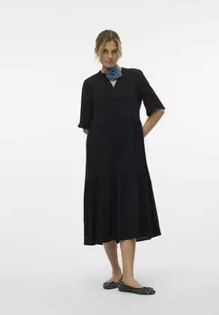 Платье-рубашка VMEASY Vero Moda, черный