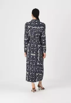 Платье-рубашка VMGIDDE SHIRT DRESS Vero Moda, синий