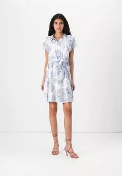 Платье-рубашка VMMISS SHORT DRESS Vero Moda, светло-голубой