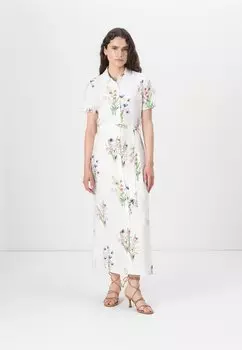 Платье-рубашка VMRUNA SHIRT DRESS Vero Moda, кремовый