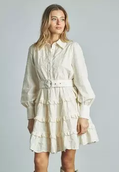 Платье-рубашка VOLANTES Alma en Pena, белый