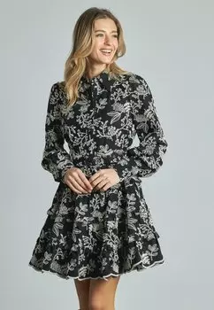 Платье-рубашка VOLANTES Alma en Pena, черный