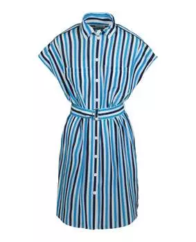 Платье-рубашка в полоску Nella Burberry, синий