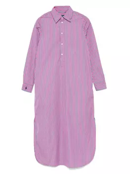 Платье-рубашка в полоску Polo Ralph Lauren, розовый