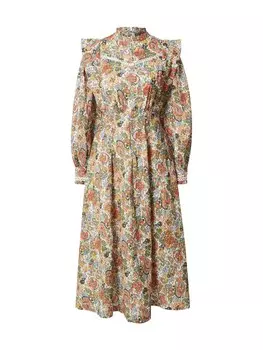 Платье-рубашка Warehouse, белый