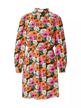 Платье-рубашка Warehouse, черный