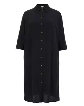 Платье-рубашка We Fashion, черный