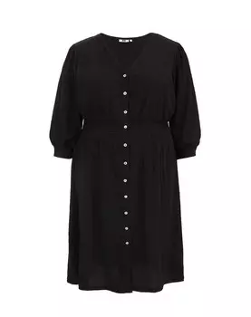 Платье-рубашка We Fashion, черный
