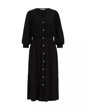 Платье-рубашка We Fashion, черный