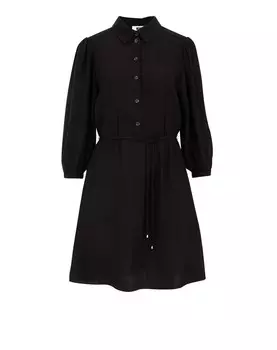 Платье-рубашка WE Fashion, черный