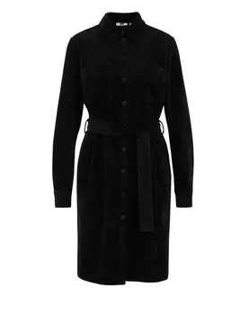 Платье-рубашка WE Fashion, черный