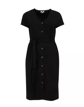 Платье-рубашка WE Fashion, черный