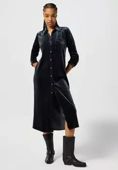 Платье-рубашка WESTERN SHIRT DRESS Wrangler, черный
