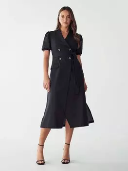 Платье-рубашка Willa ARIEL, черный