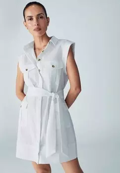 Платье-рубашка WILLA, белый