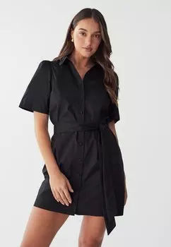 Платье-рубашка WILLA, черный