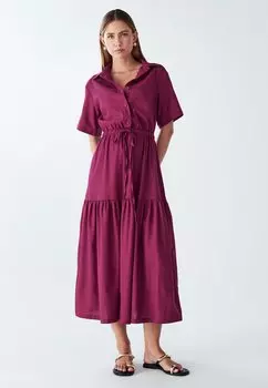 Платье-рубашка WILLA, красный