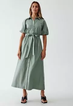 Платье-рубашка WILLA, зеленый