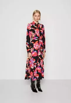 Платье-рубашка YAS, черный