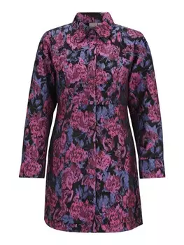 Платье рубашка YAS Petite Shirt Dress YASSULENA, цвет indigo/night blue