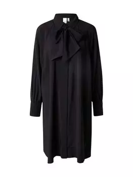 Платье-рубашка YAS YASPIL, черный