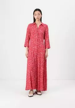 Платье-рубашка YASSAVANNA LONG SHIRT DRESS YAS, мультиколор