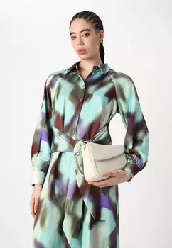Платье-рубашка YASTORIO SHIRT DRESS YAS, Бордо