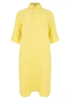 Платье-рубашка Yoek, желтый