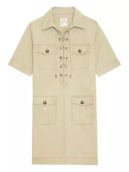 Платье-рубашка Zadig&Voltaire Record, нейтральный