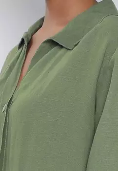 Платье-рубашка ZEITLOSER CHIC FR JEDEN ANLASS YC Fashion & Style, светло-зеленый