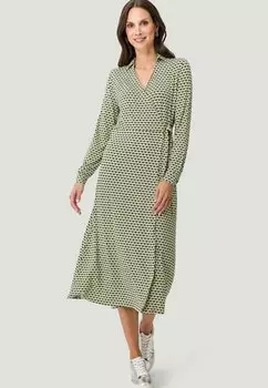 Платье-рубашка zero, зеленый